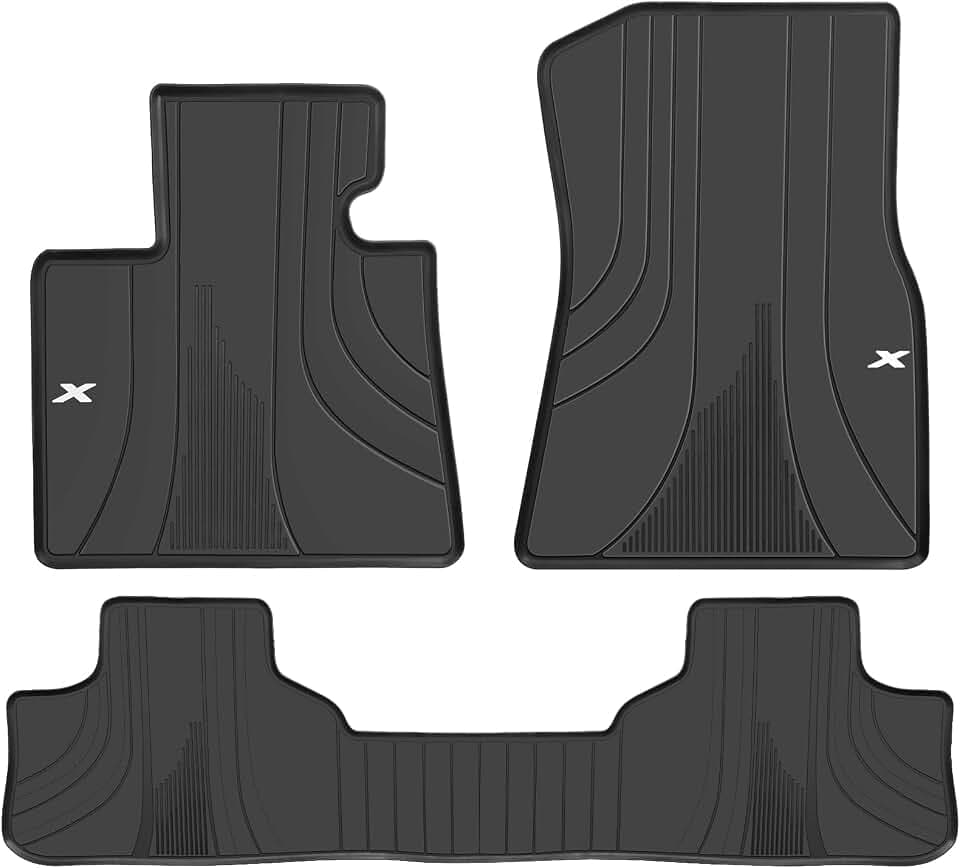 Car Floor Mats for BMW X6 (G06) 2020-2026 Rubber Liners