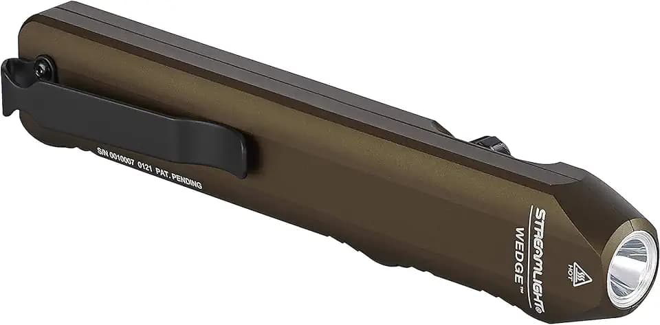 Streamlight 88811 Wedge 1,000-Lumen Flat Flashlight, Coyote