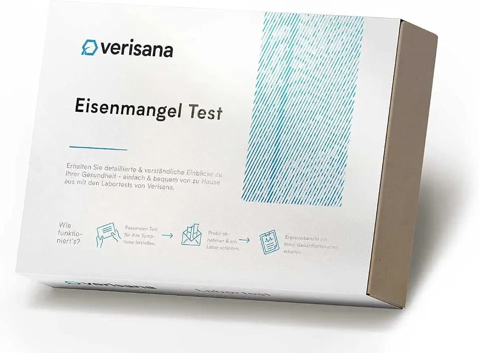 Eisenmangel Test | Ferritin Testkit für Zuhause | Verisana
