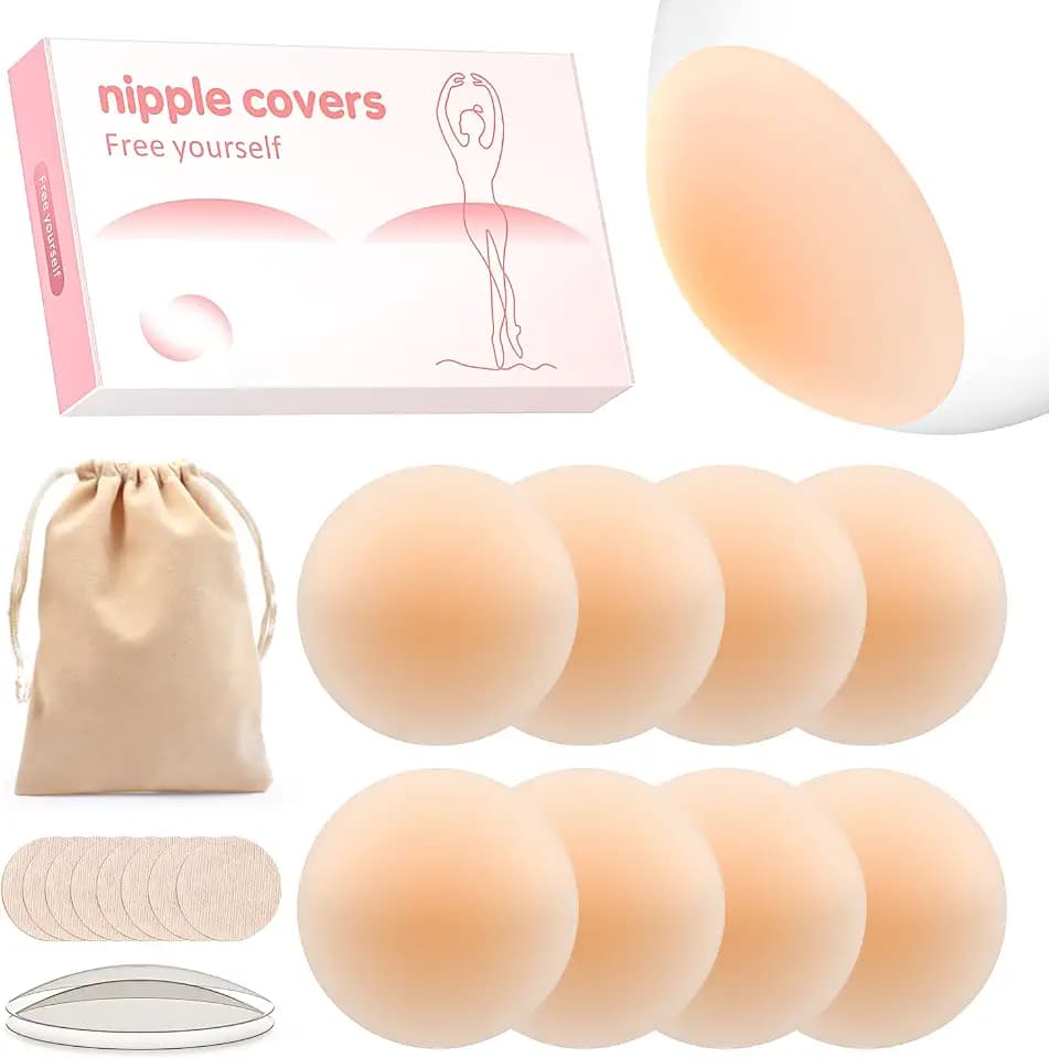 Premium Nippelpads, Selbstklebende Nipple Cover für Damen