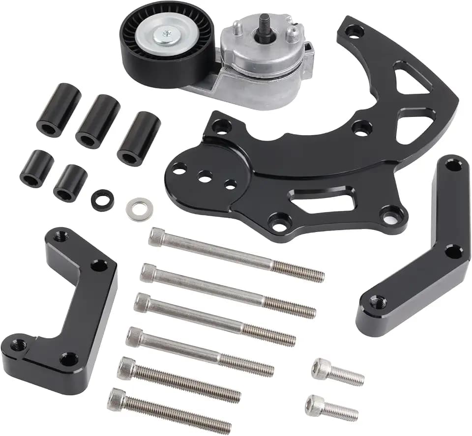 LS Swap R4 AC Compressor Bracket Kit for Chevy GMC SUV Truck