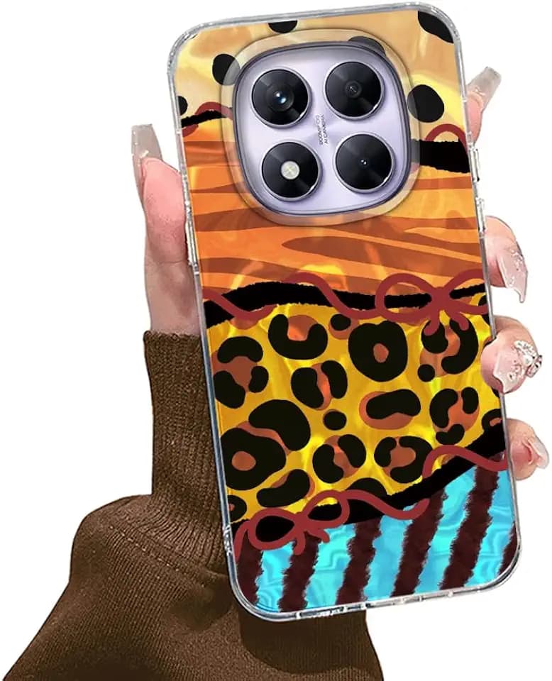 Handyhülle für Redmi Note 14 Pro 4G/5G/Poco X7 5G, Leopard