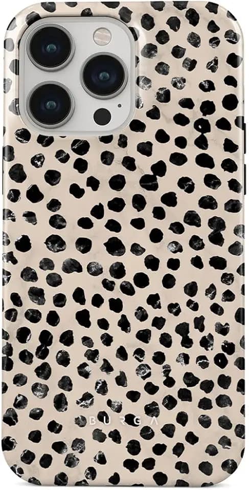 BURGA Unisex Phone Case for iPhone 15 Pro – Dual-Layer Hybrid Design with Shock-Absorbing Silicone & Durable Exterior, Scratch-Resistant Finish and Raised Bezel Edge for Screen Protection & Daily Use