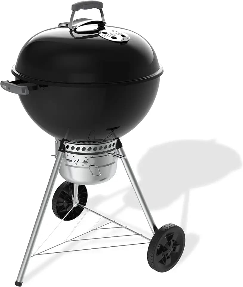 Weber Original Kettle Premium Holzkohlegrill 57cm mit Stand und Rädern