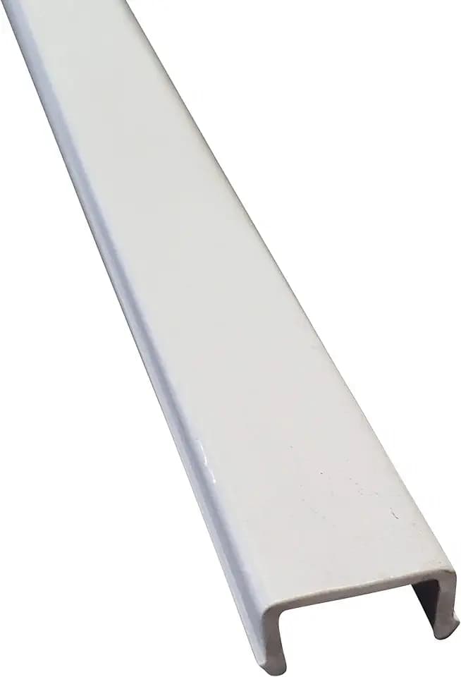 Vinyl 8ft RV Trim Screw Cover Polar White
