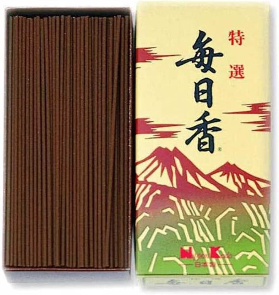 Nippon Kodo 123 mainichiko Berge Packung braun 16 x 8 x 3,5 cm