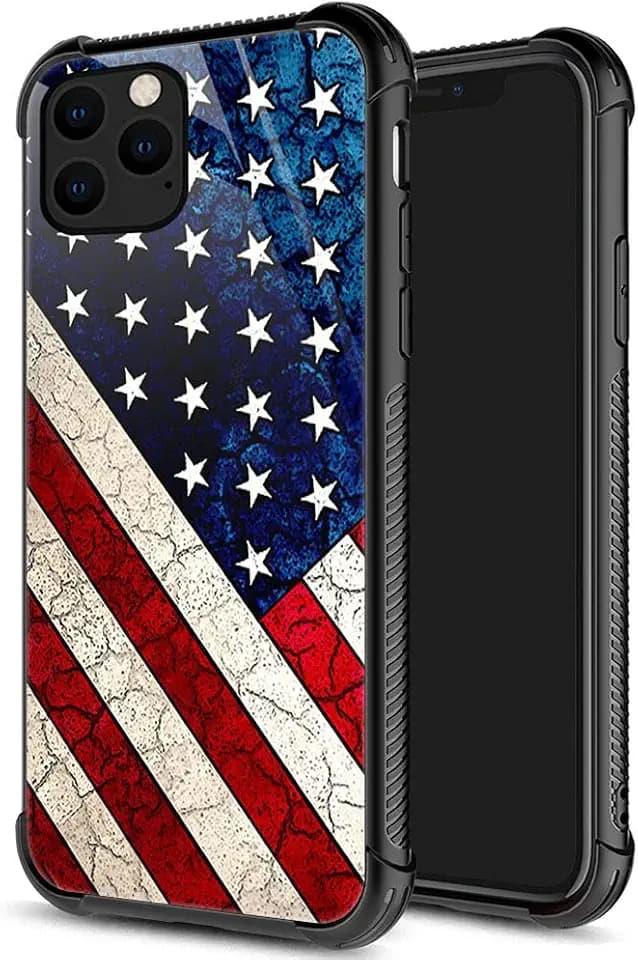 DJSOK Flag Case for iPhone 11 Pro Max - Popular Shockproof Rugged Cover