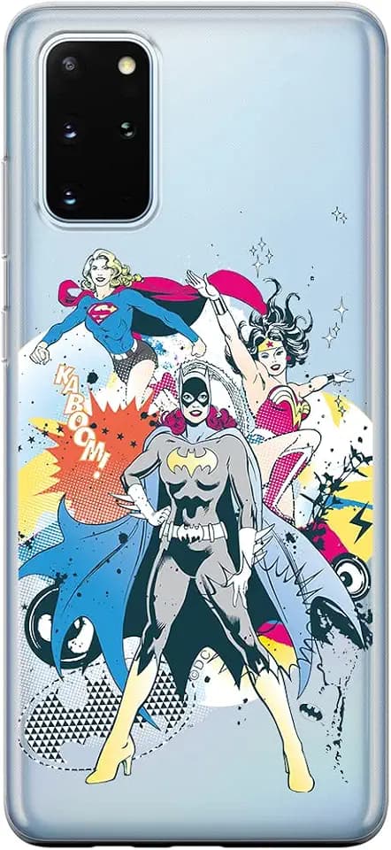 ERT GROUP Handyhülle für Samsung S20 Plus / S11 Original und offiziell Lizenziertes DC Muster Super Girls 001 optimal an die Form des Handy angepasst, teilweise transparent