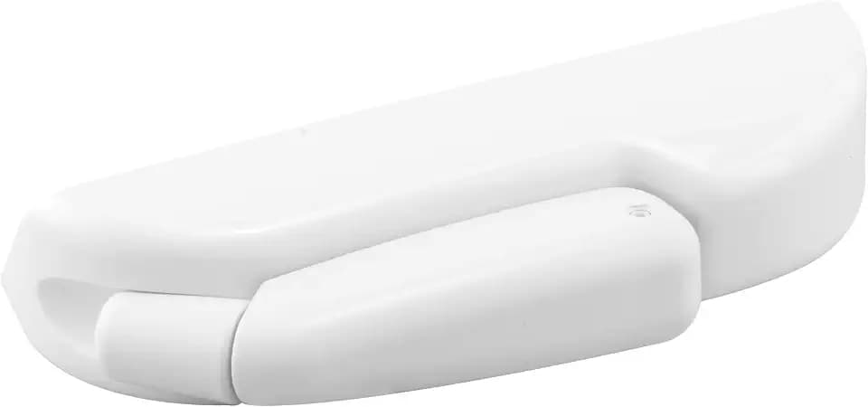 Truth TH 24086 5-1/2 In. White Plastic Cover with Diecast Cover and Nesting Folding Handle for Casement and Awning Operators (Single Pack)