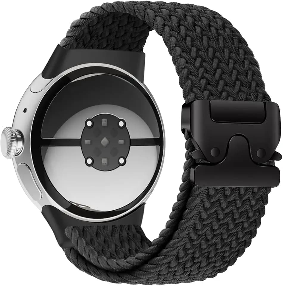 Braided Bands Compatible with Google Pixel Watch 5/4/3 45mm Band Men Women