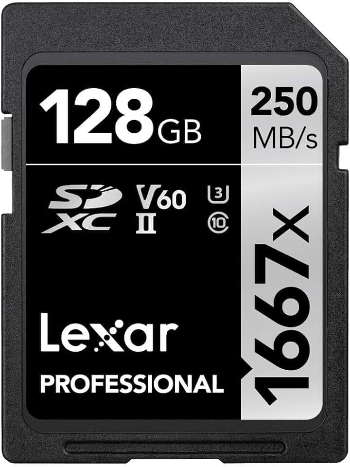 Lexar Professional 1667x SD Karte 128GB SDXC UHS-II
