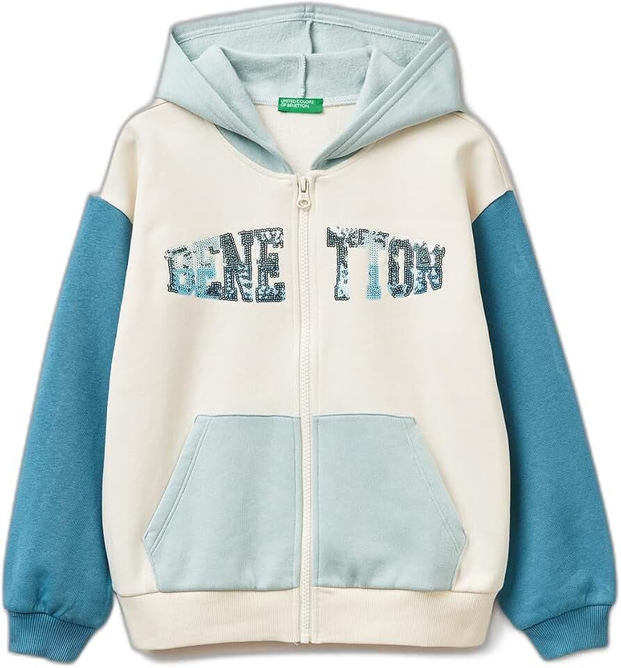 United Colors of Benetton Unisex Kinder Giacca C/CAPP M/L 39m2c505o Strickjacke (1er Pack)