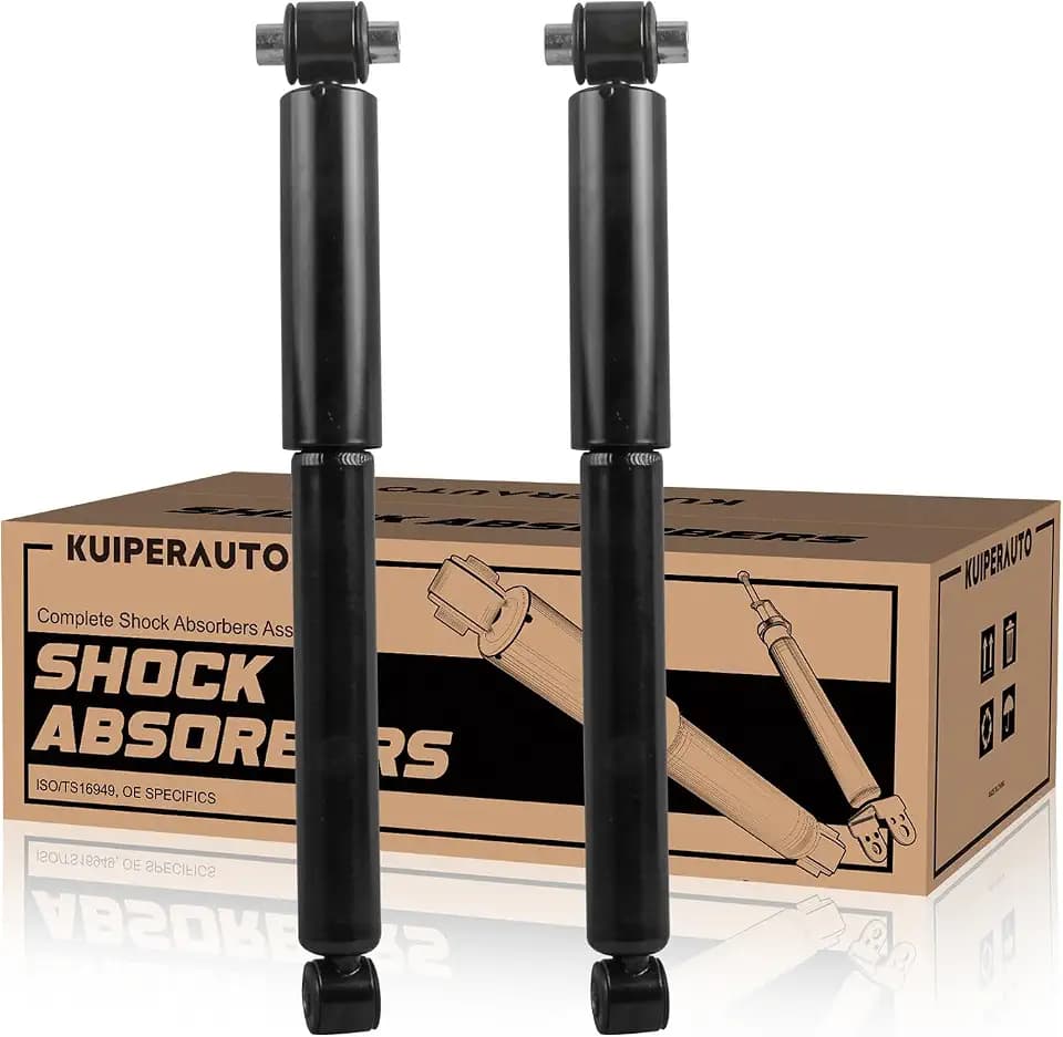 KUIPERAUTO Rear Pair Complete Struts Shock Absorber Compatible for 2000-2007 Ford Focus Wagon Replaces 343291 2PCS