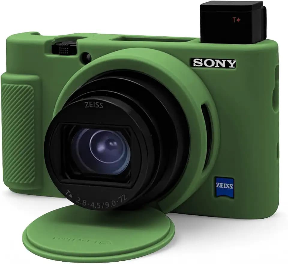 Camera Case with Lens Cap for Sony RX100 VII/RX100 VI/RX100 V Camera(Green)