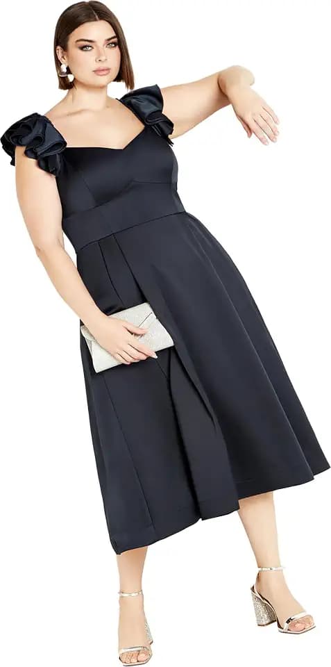 City Chic Women's Cocktail Dress - Roselyn
