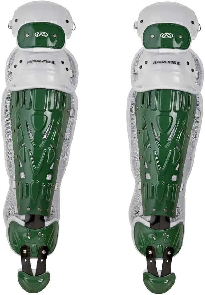 Rawlings | Velo Catcher's Leg Guards | Baseball | Adult & Intermediate Sizing | Multiple Colors