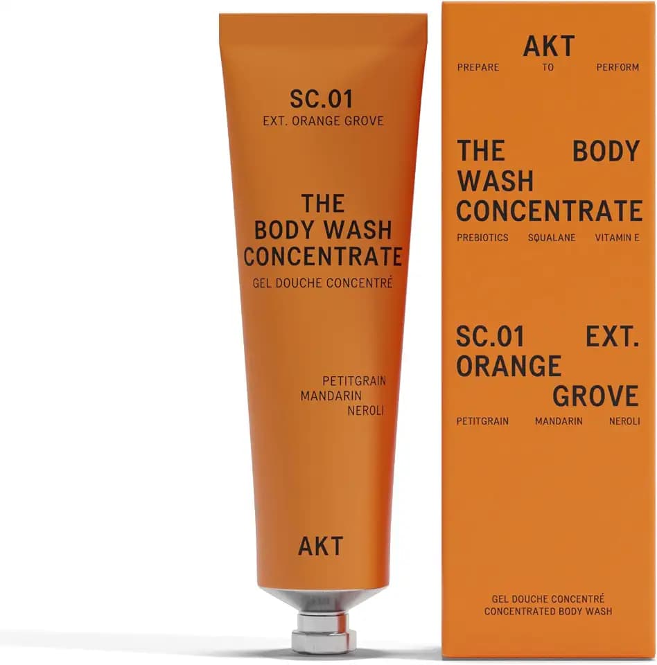 AKT The Body Wash Concentrate, SC.01 Orange Grove, 3.4 Fl Oz, All Genders