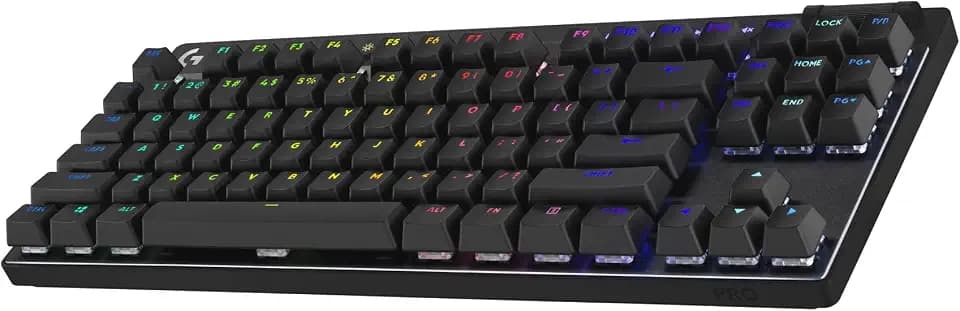 Logitech G PRO X TKL Lightspeed Wireless Gaming Keyboard (Linear) - Black