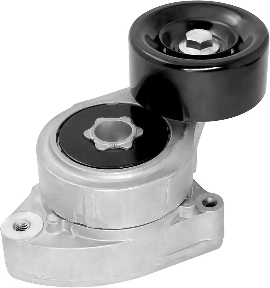 Belt Tensioner Assembly with Pulley, Compatible with Honda Civic 2006-2015, Accord 2003-2007, CR-V 2002-2014, 2003-2011 Element ＆ Acura TSX, CSX, RDX, ILX, Replaces 31170RAAA01 31170PNA023