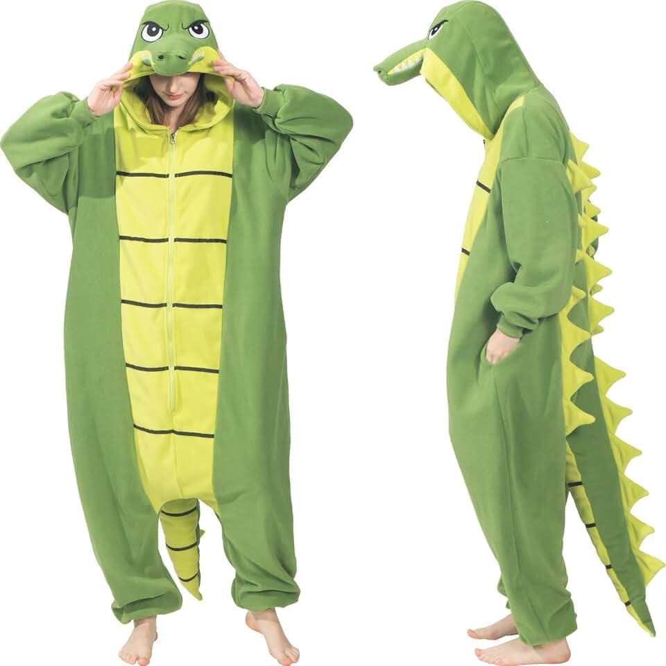 Einteiler für Erwachsene, Tier, Halloween, Kostüm, Unisex, Cosplay, Pyjama, Nachtwäsche, Loungewear