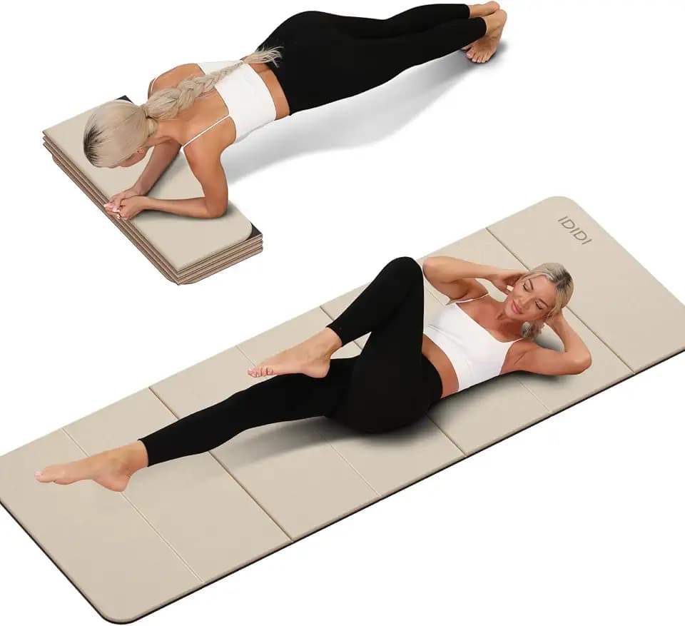Foldable Yoga Mat Thick 0.32"(8mm)