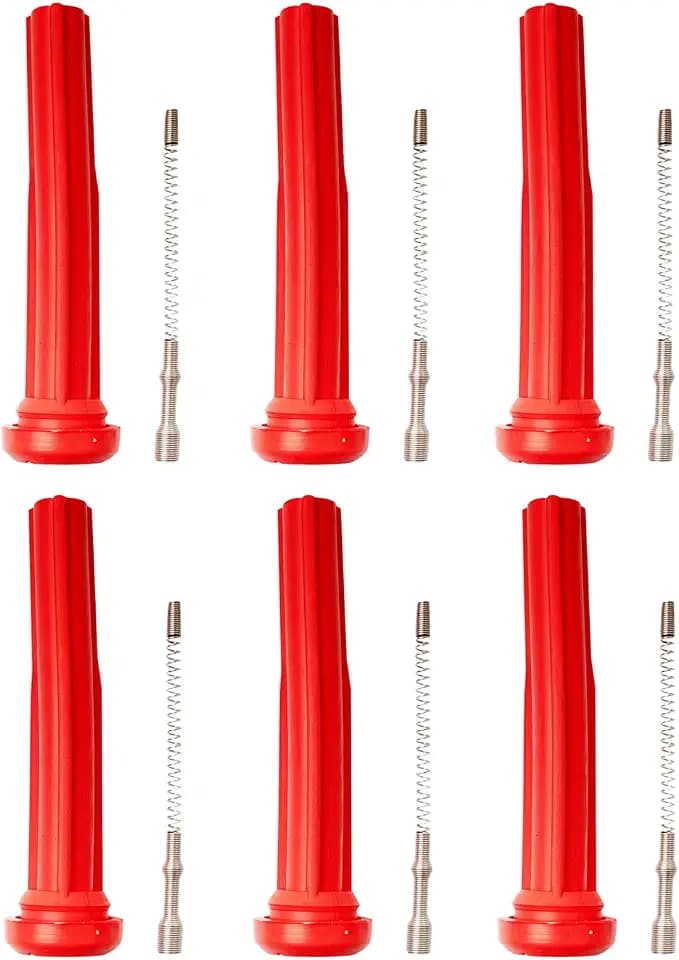 TRQ Performance Performance Ignition Coil Boot Set Red