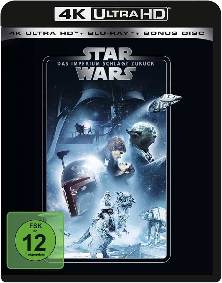 Star Wars Episode 5, Das Imperium schlägt zurück 4K,1 UHD-Blu-ray + 2 Blu-ray