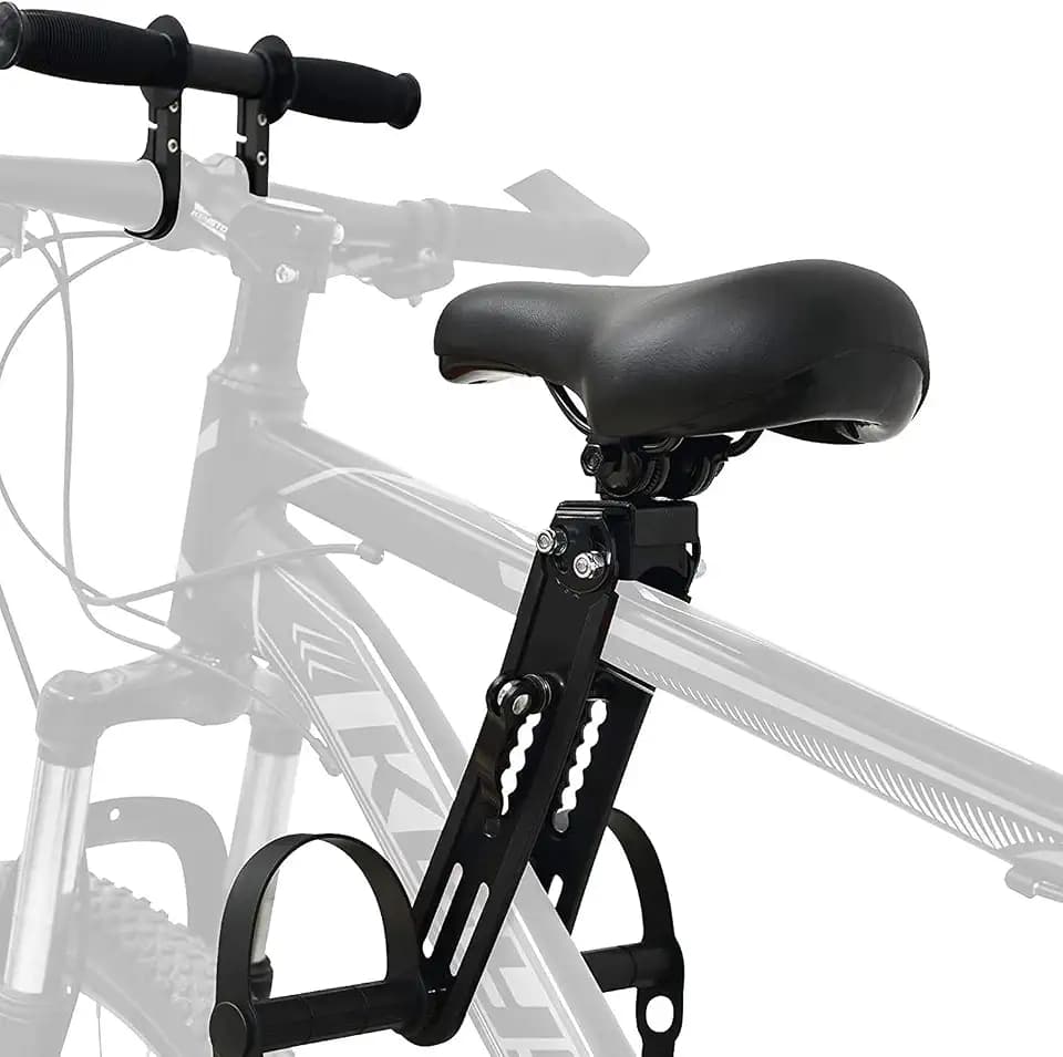 Kinder-Fahrradsitz für Mountainbikes, abnehmbare Vorderradsitze für Kinder von 2–5 Jahren