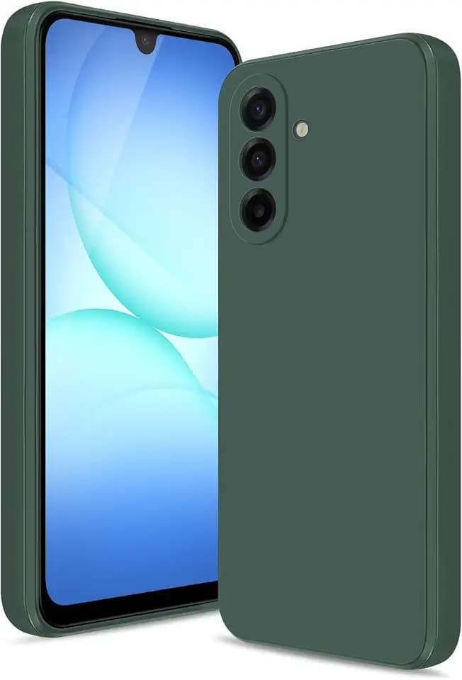 Silicone Case for Samsung Galaxy A17 5G, Green