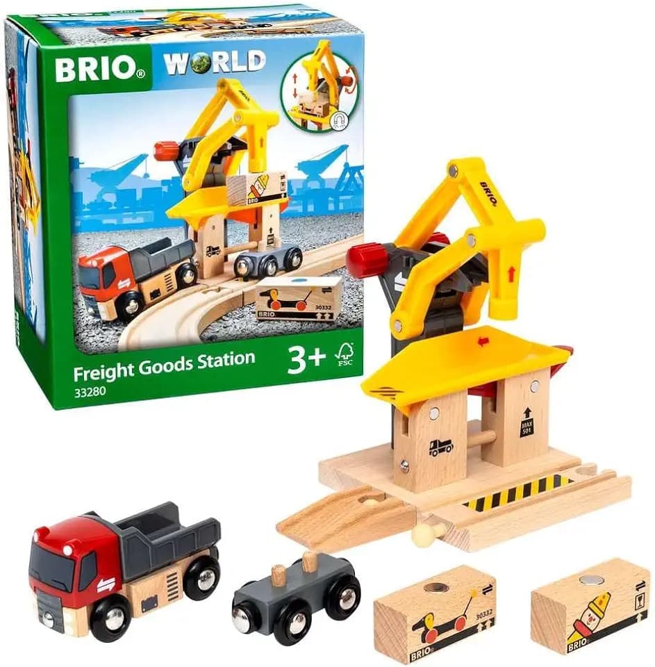 BRIO World Frachtverladestation - Spielzeug ab 3 Jahre