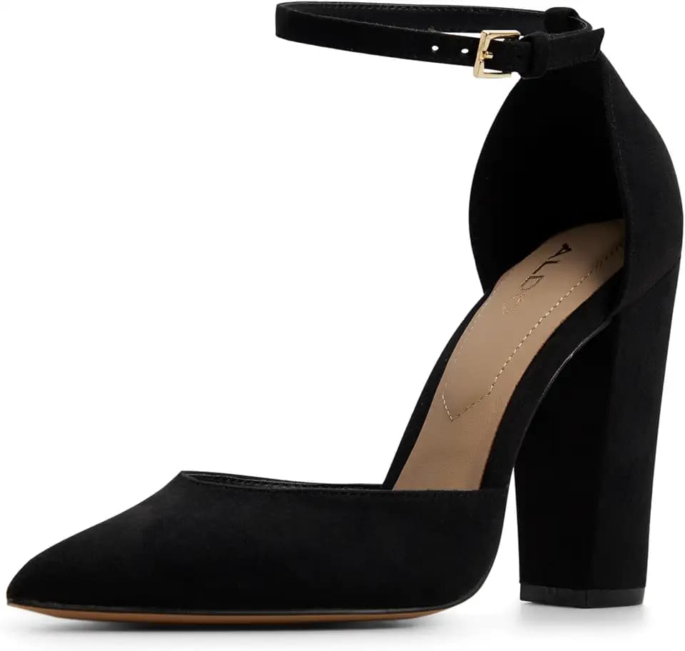 ALDO Womens Nicholes Block Heel Pumps