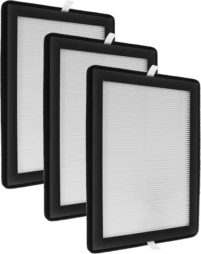 Gekufa 3er-Pack Filter, kompatibel mit MeacoDry Arete One 10L 12L & Arete Two 10L 12L Luftreiniger 2-in-1 (nicht für 12L Low Energy Luftentfeuchter)