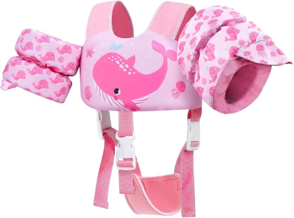 Gogokids Puddle Float Jumper 24-66 Pounds, Toddler Swim Vest Kids Floaties