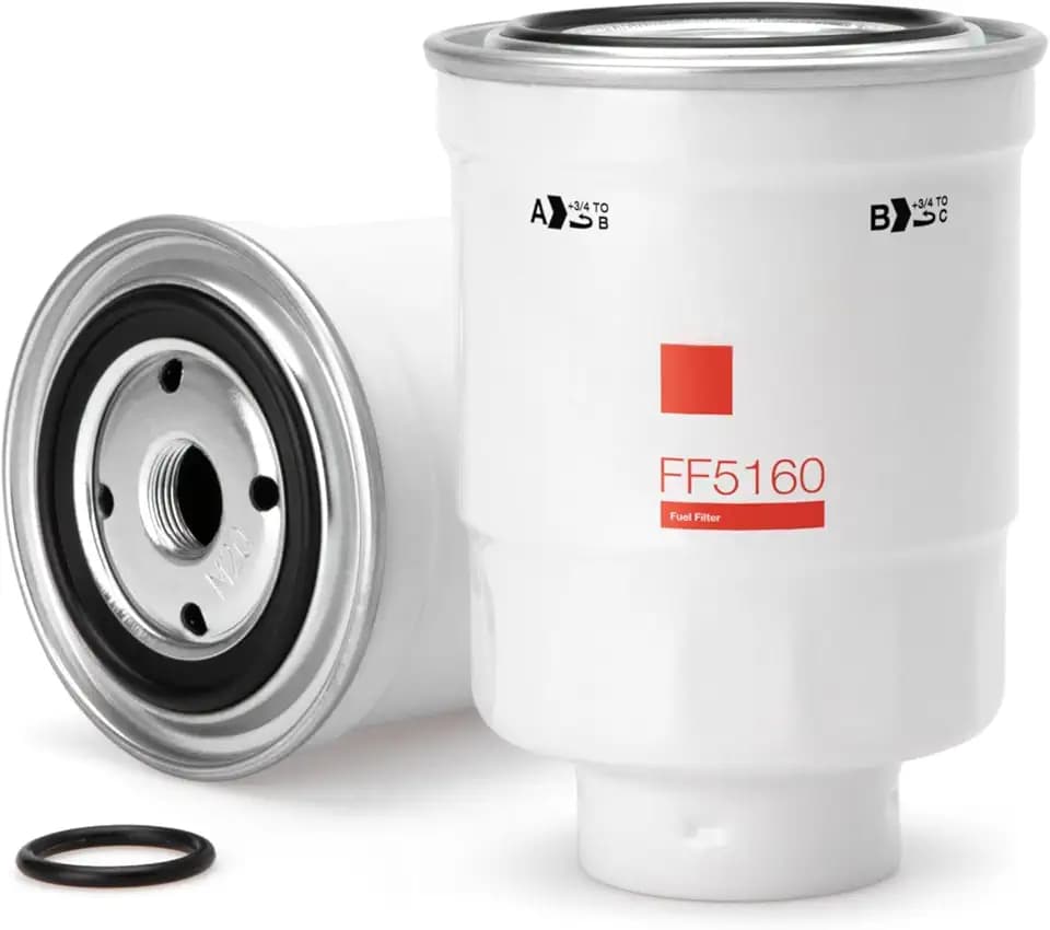 FF5160 Diesel Fuel Filter Fit for '83-'85 Dodge Ram, '81-'87 GMC, Isuzu Automotive, Mitsubishi Light-Duty Trucks and Toro Lawn & Garden Tractors Replaces 13240032 8-94483-850-0 BF7534