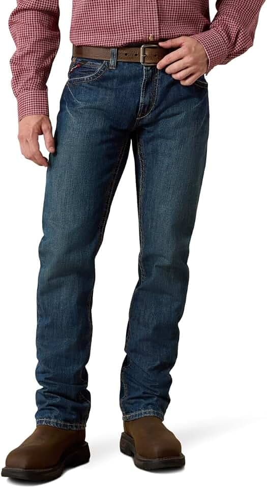 ARIAT Men's Fr M5 Straight Leg Work Jeans - 10015160