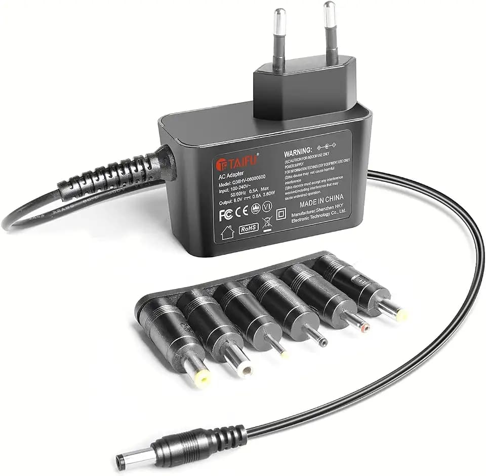 Taifu 6 V 500 MA Universal Adapter für Motorola Babyphone MBP33 MBP36 MBP16 MBP48 MBP50 Philips Avent SCD503/26 SCD580/00 SCD833/01 SCD505/00 SCD713/0 A&D Medical UA-6 11 Monitor. Baby-Ladegerät