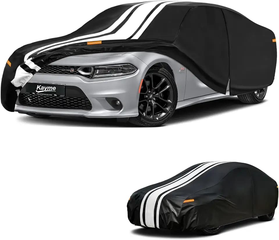 Kayme Heavy Duty Car Cover Custom Fit for Dodge Charger (2005-2026)