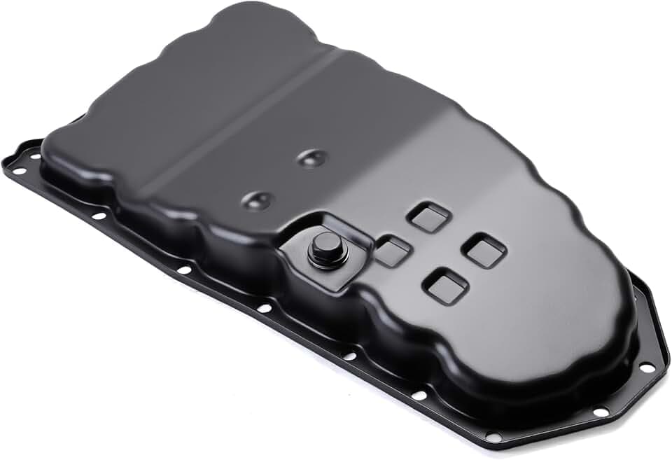 Oil Pan w/Drain Plug, Transmission Oil Pan for Nissan Juke 11-14
