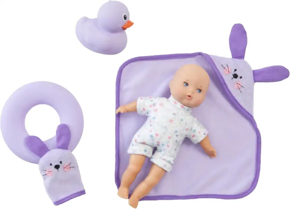Madame Alexander 7-Inch Splash and Play Cuties Doll, Lavender
