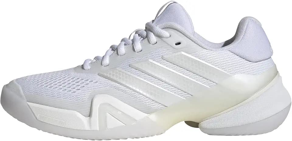 adidas Womens Barricade 14 Tennis Sneakers Shoes - White