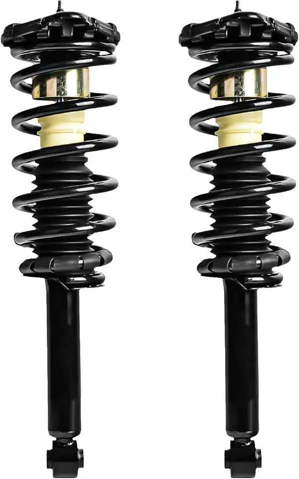 171312 Rear 2PCS Suspension Strut and Coil Spring Assembly Driver and Passenger Side Replacement for Sentra 2000-2006