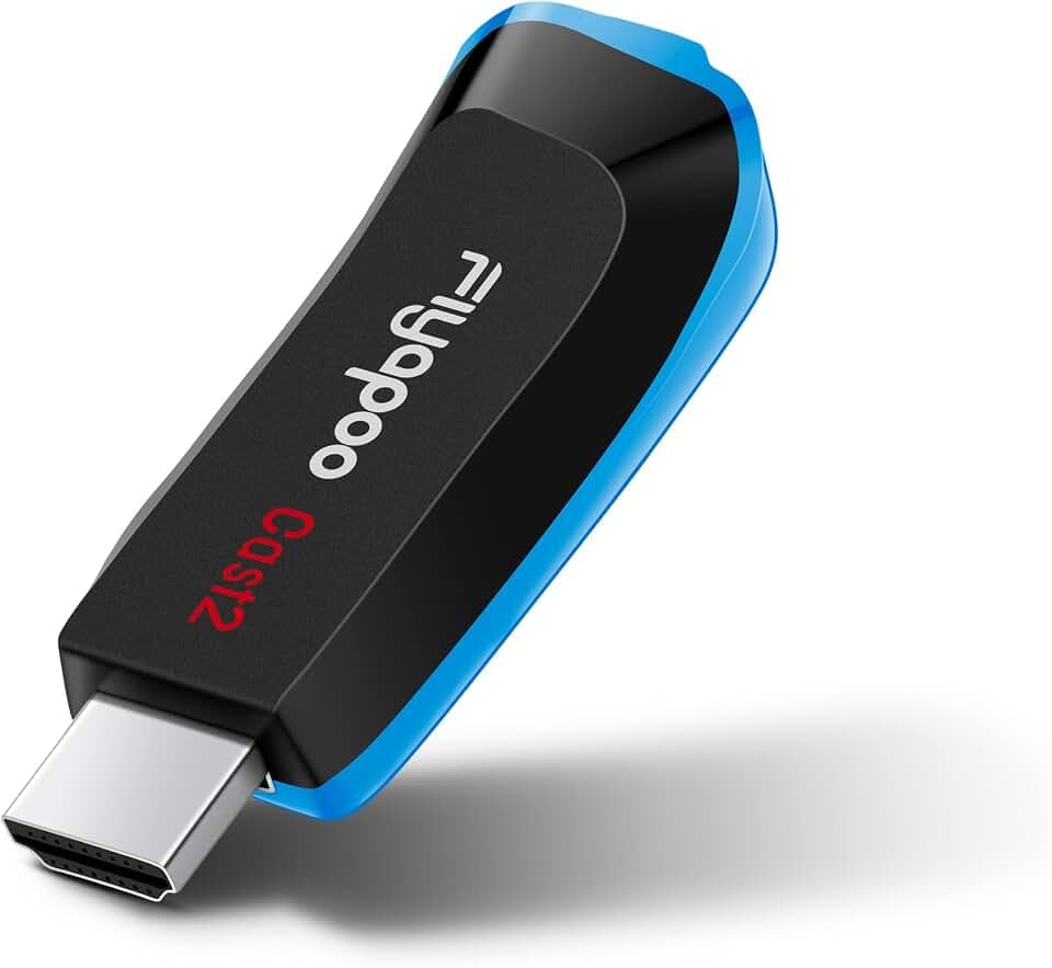4K Kabelloses Display Miracast Dongle, WLAN HDMI Adapter für Bildschirmübertragung von Telefon/Tablet auf TV/Projektor, Unterstützt DLNA AirPlay Netflix