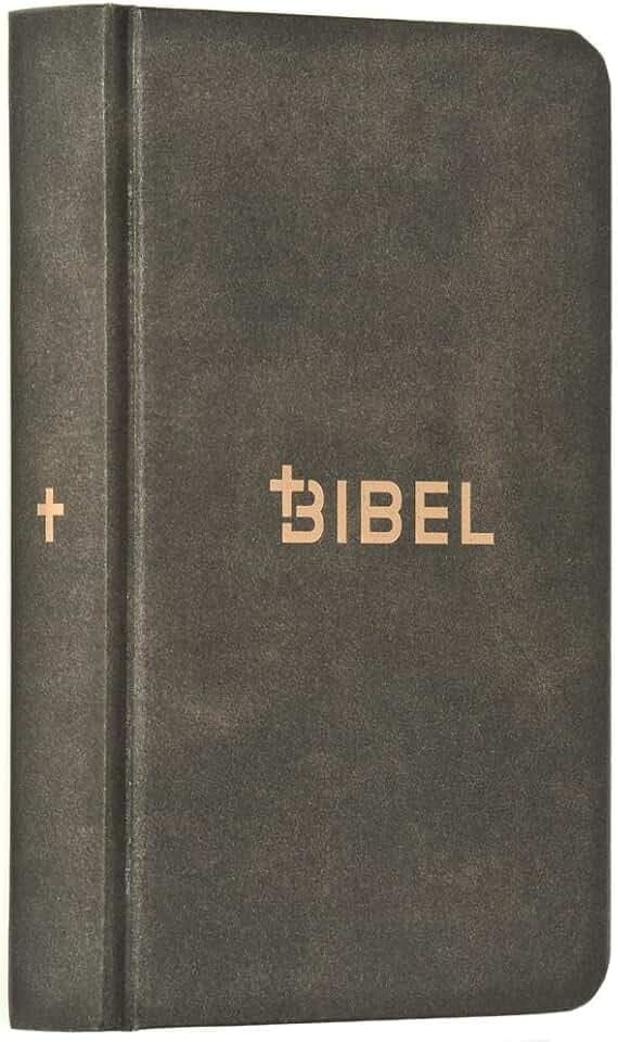 Die Bibel – Schlachter 2000 – Miniaturausgabe (illustrierter fester Einband – Antikleder-Optik)