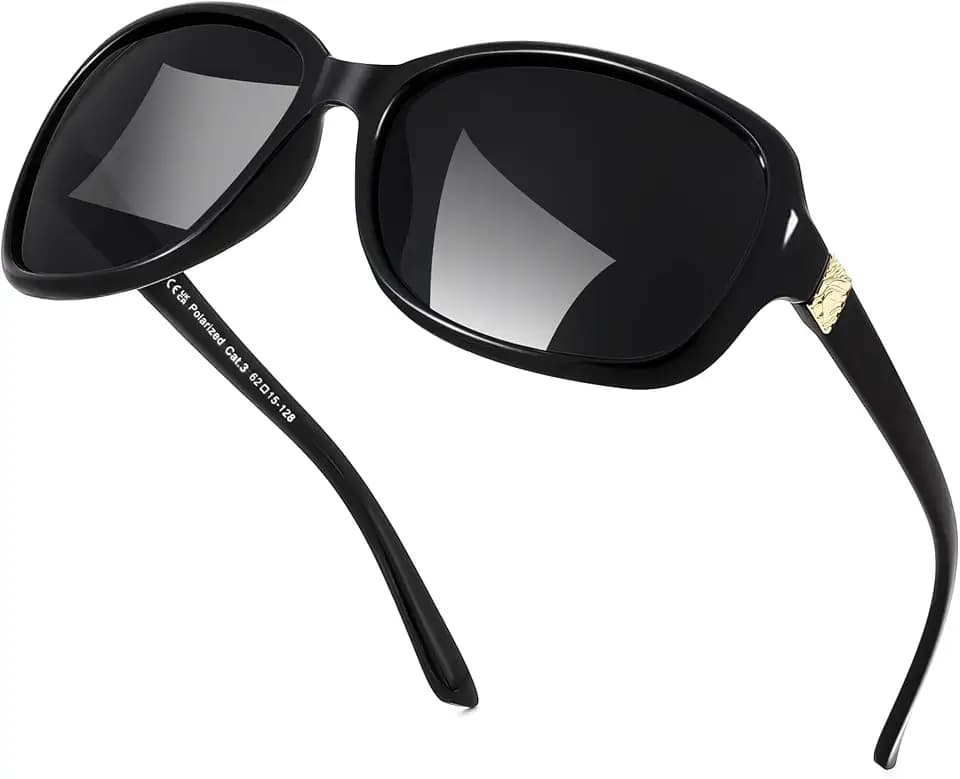 FEISEDY Polarized Sunglasses for Women Classic Vintage UV400 Shade