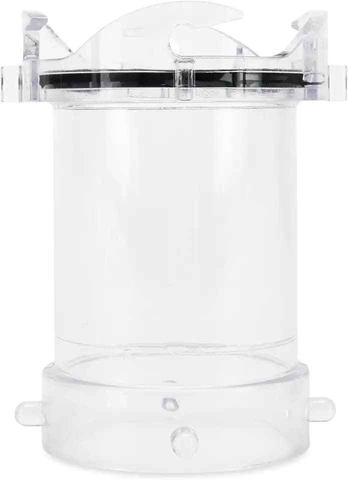 Camco Clear RV Sewage Hose Adapter - Extend Your Sewer Hose Outlet & See When the System is Fully Rinsed - Camper Sewer Hose Extender Measures 5 Inches (39572)