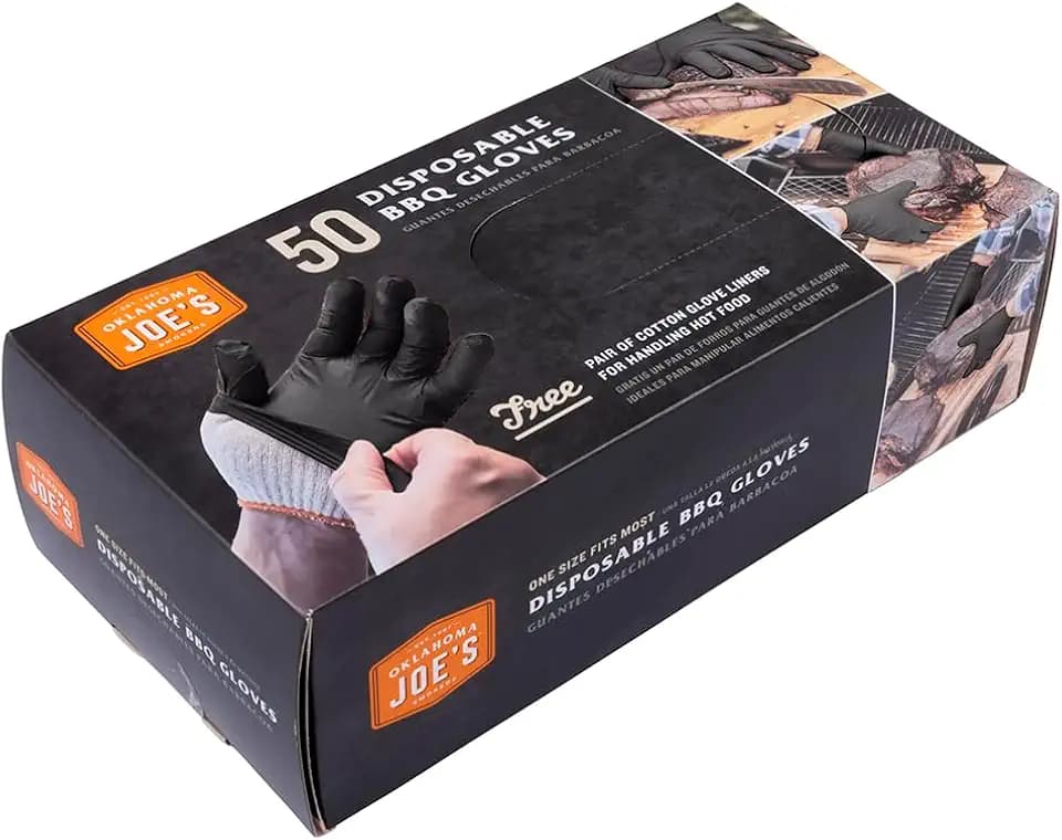Oklahoma Joe's Disposable BBQ Gloves, 50-count - 4386292R06