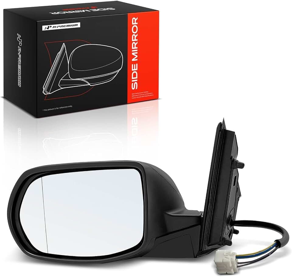 A-Premium Driver Side Power Door Mirror Compatible with Honda