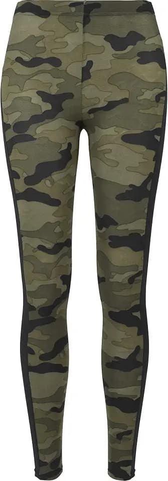 Urban Classics Ladies Camo Leggings Frauen Leggings Camouflage Basics, Streetwear