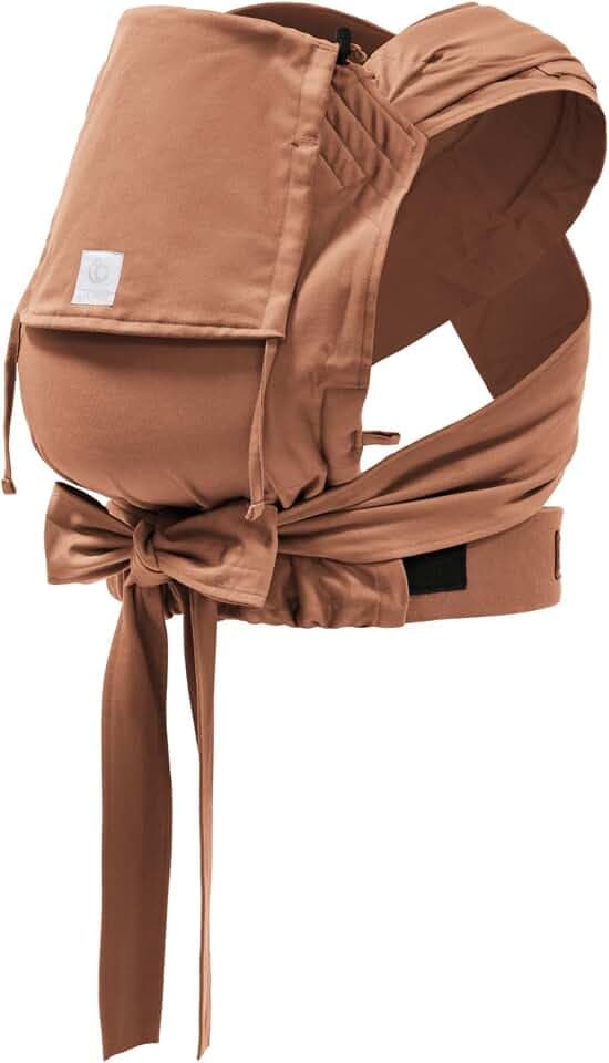 Stokke Limas Babytrage für Neugeborene, Terracotta, Bio-Baumwolle