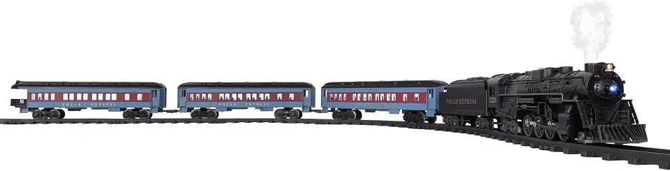 Lionel The Polar Express Battery O Gauge Train Set with Remote & Lights